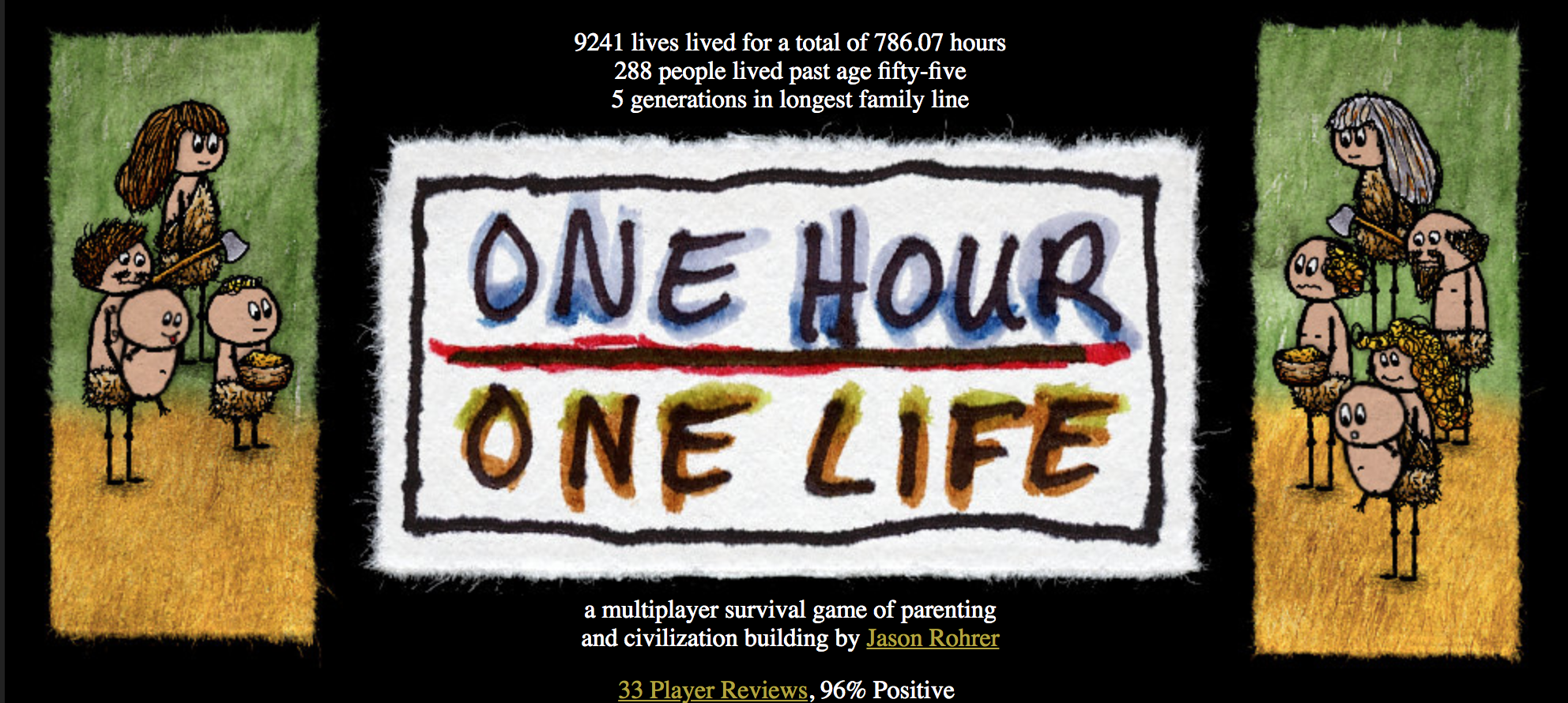 One Hour One Life de Jason Rohrer