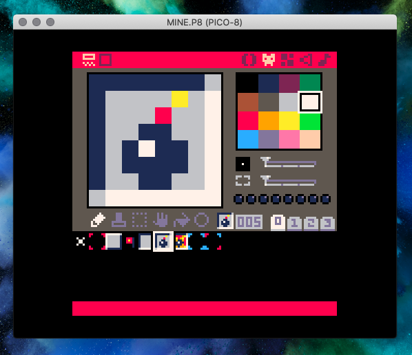 Pico-8 - Editor de sprites